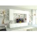 Living Armonia MDF Alb Lucios - Varianta 1 cu sistem "PUSH TO OPEN"